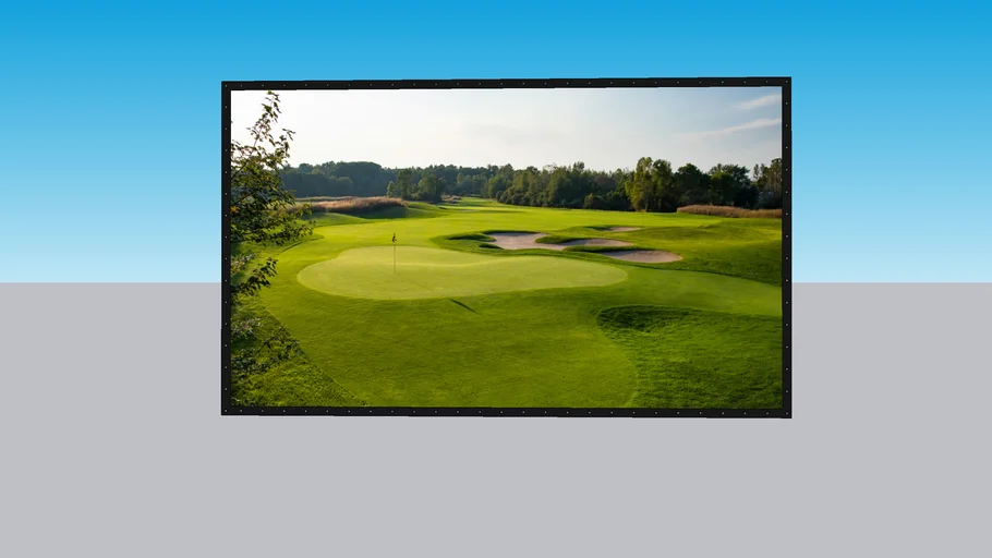 Golf Impact Screen 3D Warehouse