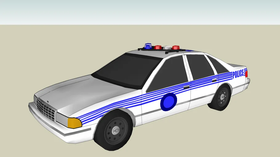 miami police department car | 3D Warehouse