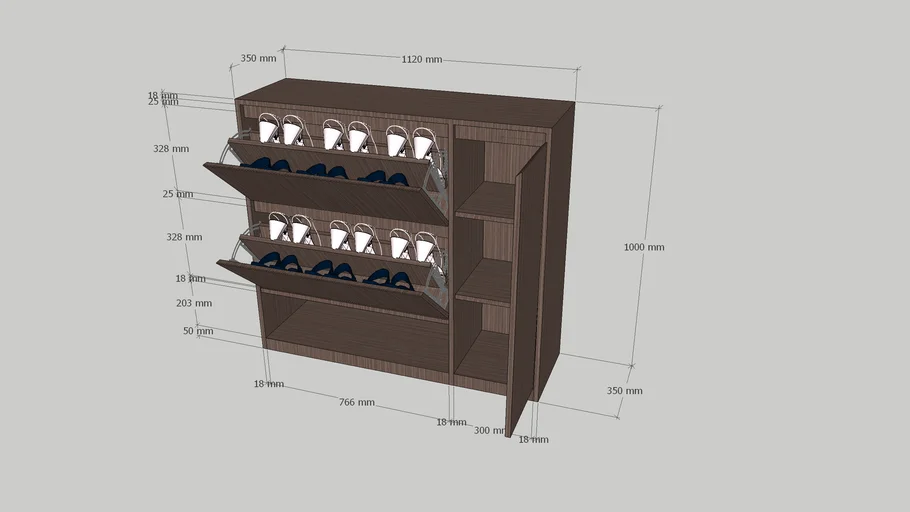 Tủ giày - Shoes Cabinet