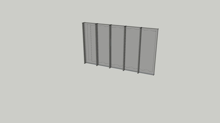 sheer curtain windows | 3D Warehouse