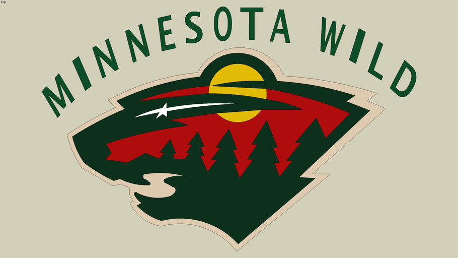 Minnesota Wild Logo | 3D Warehouse