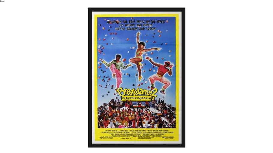 Breakdance 2 Electric Boogaloo Poster 3D Warehouse