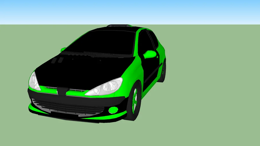 Peugeot 206  3D Warehouse