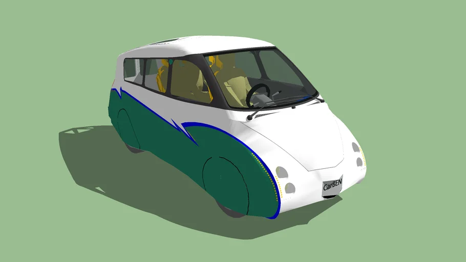 CarBEN EV open source electric car design | 3D Warehouse