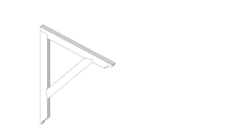Roof Bracket (Exterior Hood) 3D Warehouse