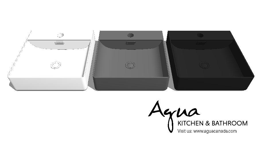 Bathroom sink (code FRIMA) by Agua Canada 3D Warehouse
