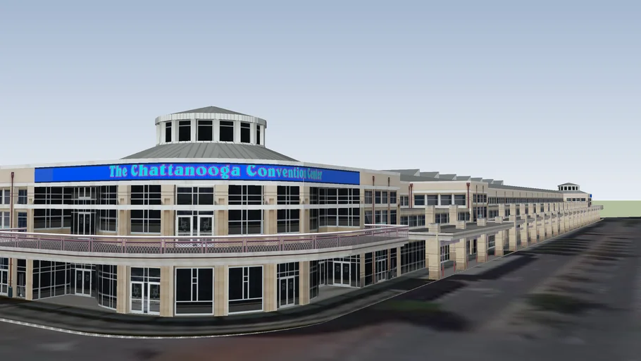 The Chattanooga Convention Center 3D Warehouse