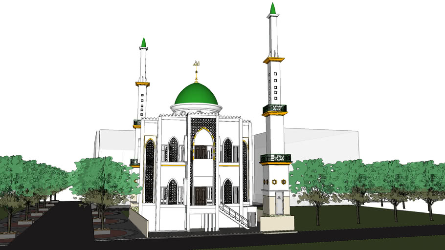 Masjid Mosque 3d Warehouse