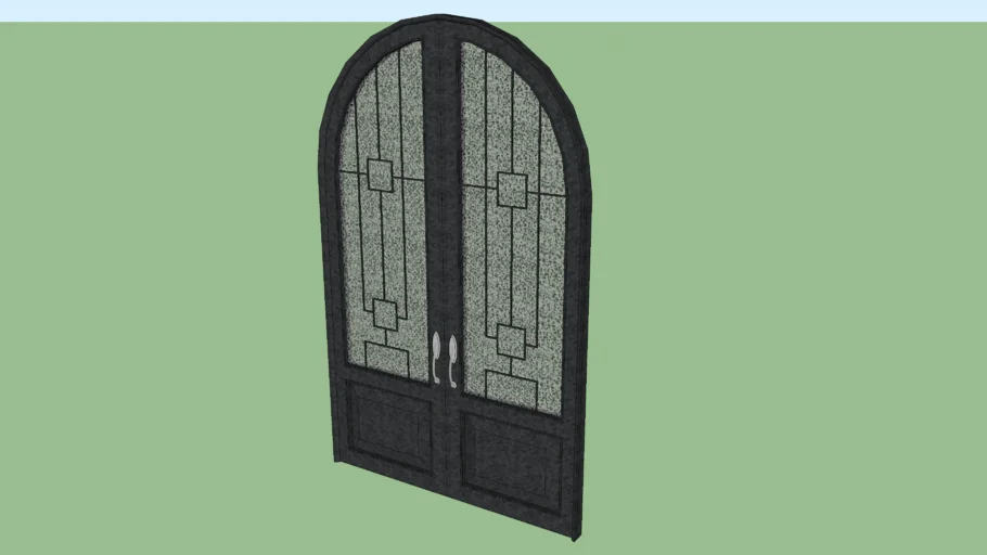 Metal Arch door