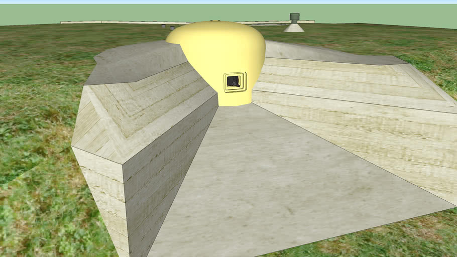 Regelbau 667 Deutscher Bunker - Digitaler Download .STL-Datei für den