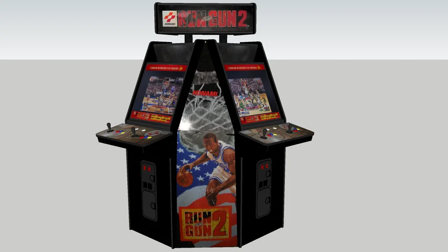 Run and Gun 2 arcade game 3D Warehouse