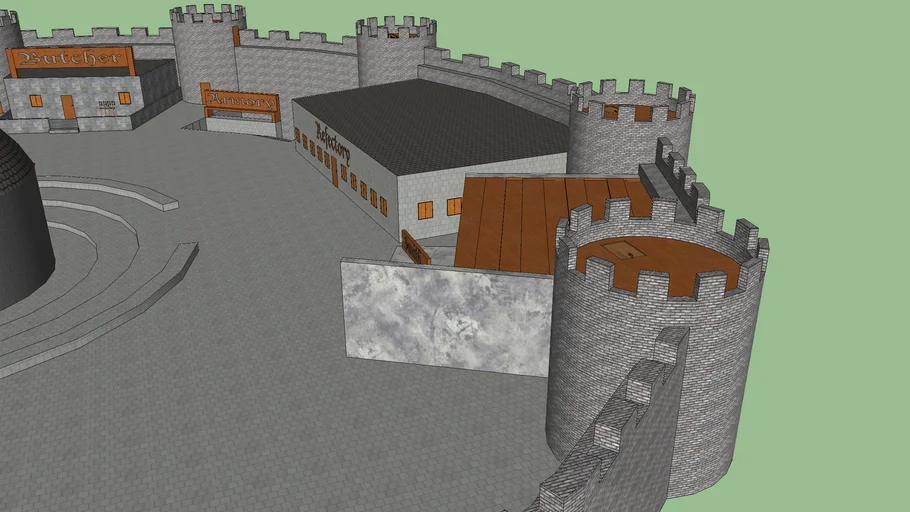 château fort - - 3D Warehouse