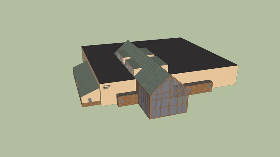 Glen Carbon, IL Centennial Library | 3D Warehouse