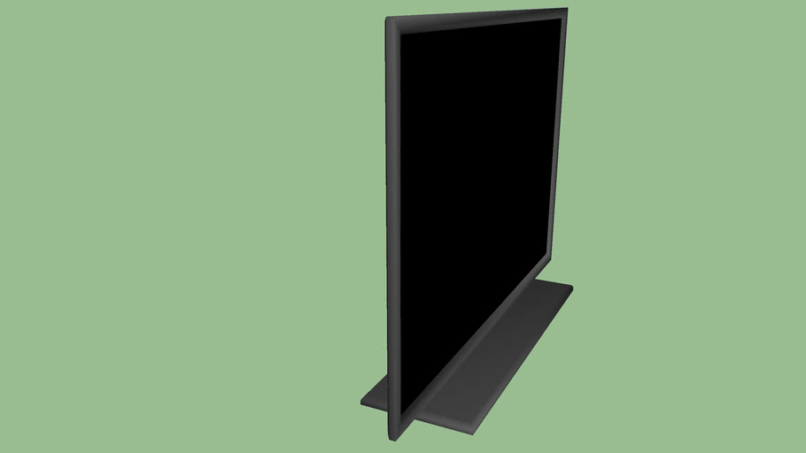 big plasma tv | 3D Warehouse