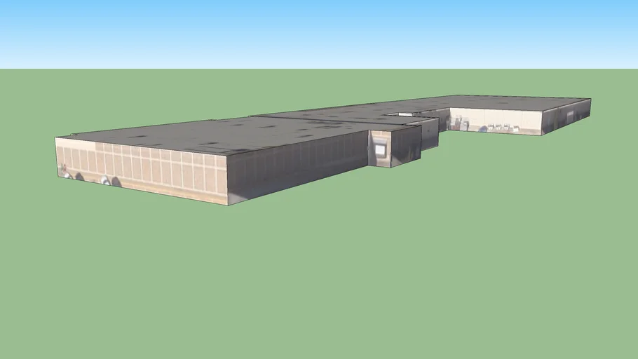 Shopping Center in Yukon, OK 73099, USA | 3D Warehouse