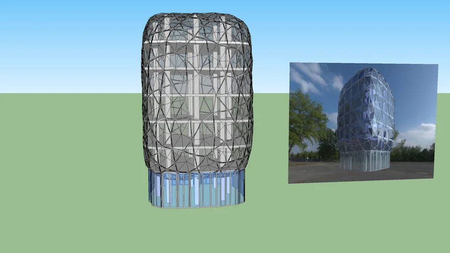 building office 1 | 3D Warehouse