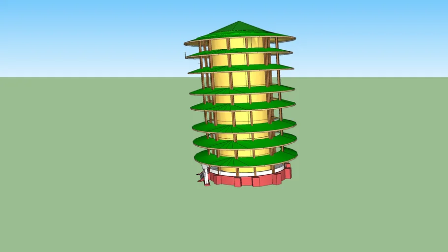 Menara Condong Teluk Intan 3d Warehouse