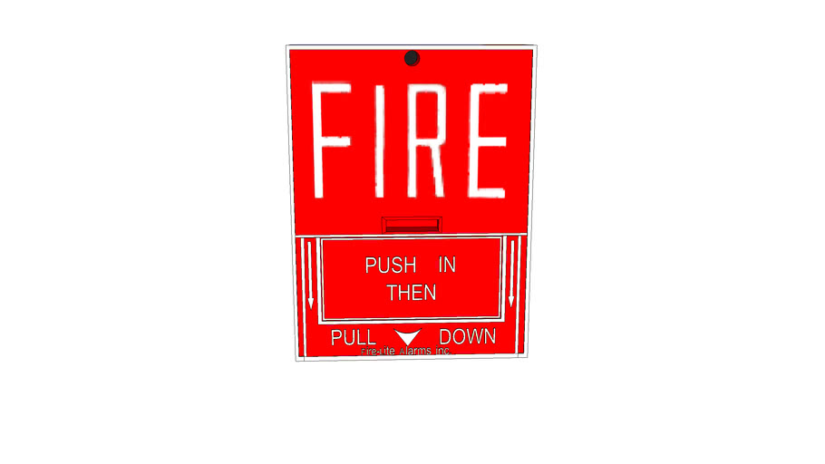 Fire Pull Switch 3D Warehouse