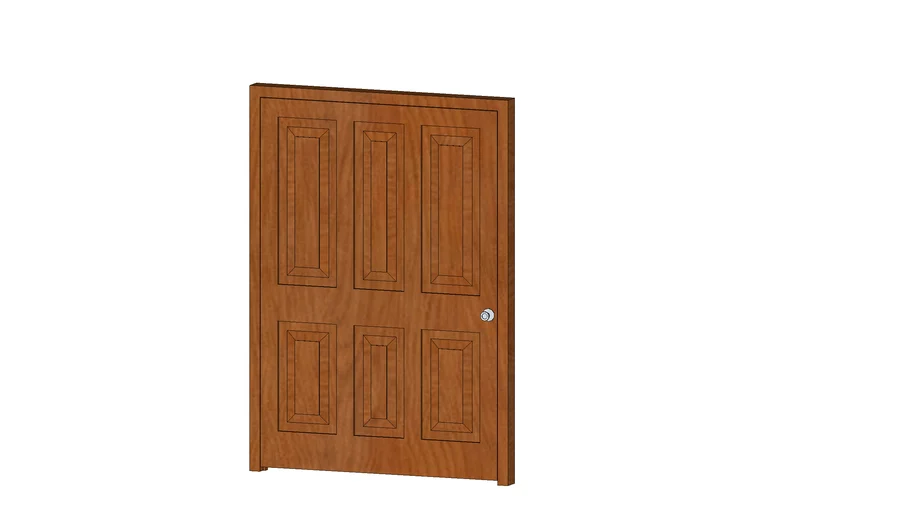 6-panel-door-3d-warehouse