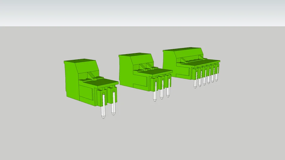 Phoenix Terminal Block 3D Warehouse