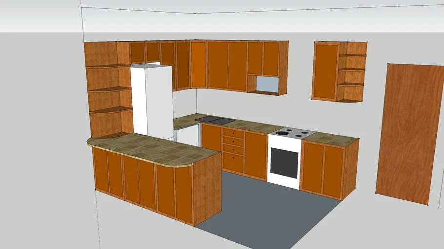 Kitchen design | 3D Warehouse