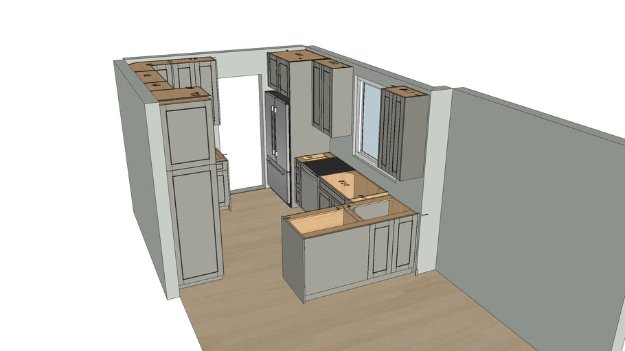 Zack Kitchen 3D Warehouse