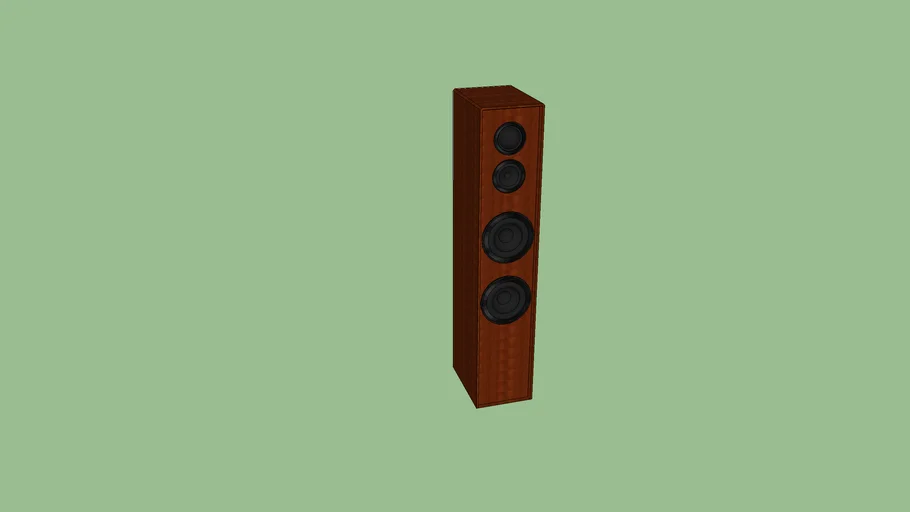 floorstanding speakers 3D Warehouse