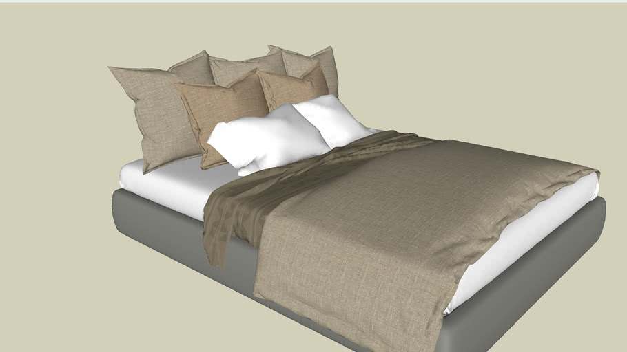bed(1).skp 3D Warehouse