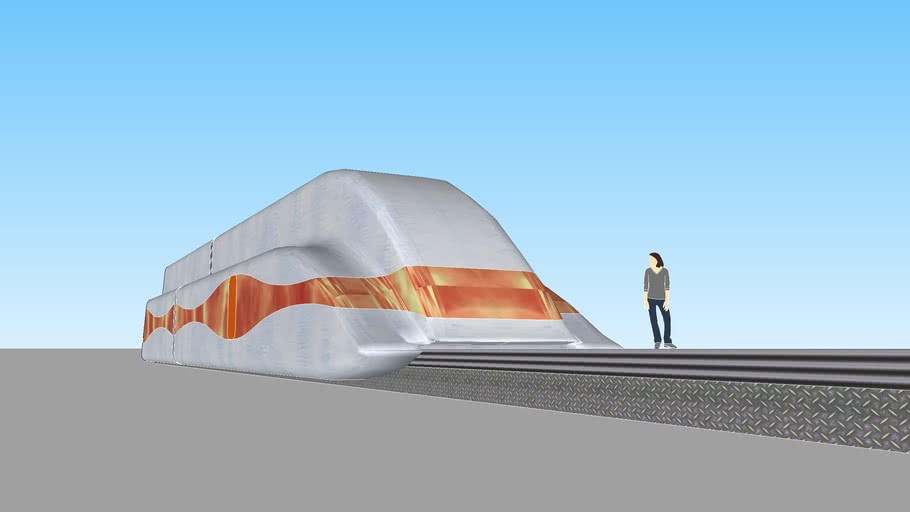 ARGO HYPERVAC passenger vactrain-Full interior! | 3D Warehouse