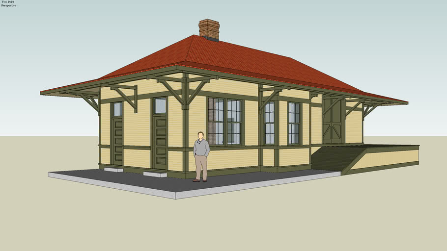 Railroad Depot | 3D Warehouse