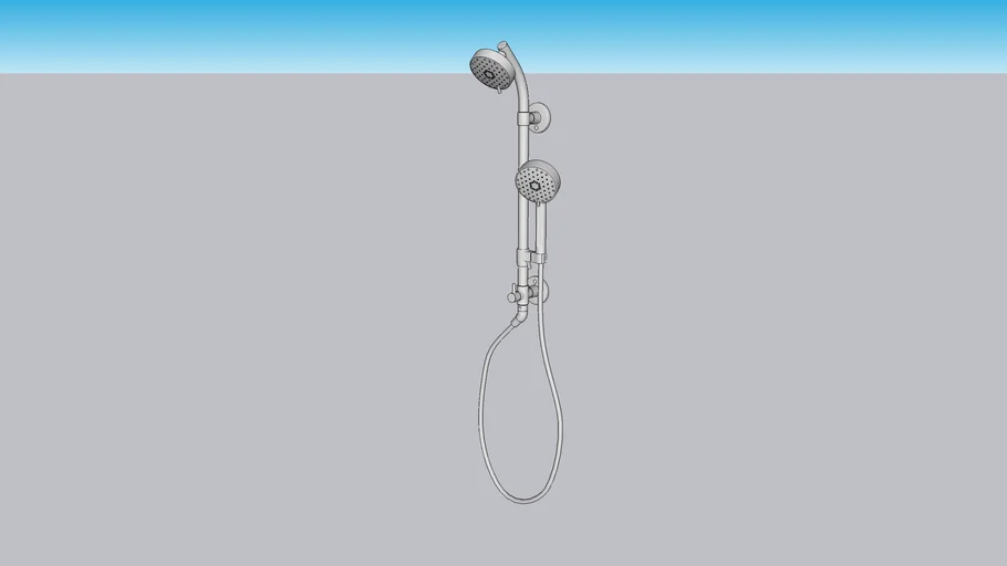 Shower Trim K76471 HydroRail(R)S shower column kit with Awaken(R), 2.0 gpm 3D Warehouse