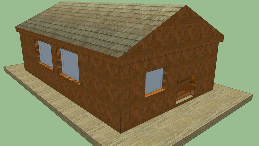 another one room cabin | 3D Warehouse