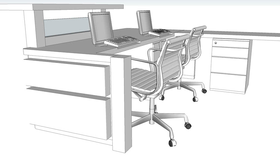 uredski stol | 3D Warehouse