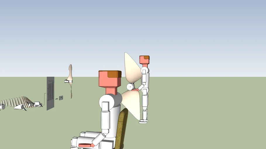 Heavy Lift Drone and the Propeller for it | 3D Warehouse