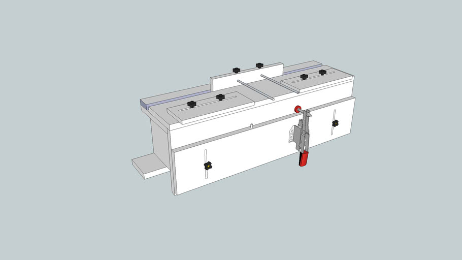 Router mortice jig | 3D Warehouse