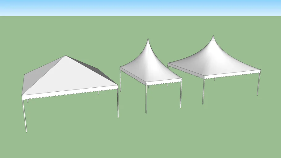 Arabian & Pyramid Canopy | 20'x20'