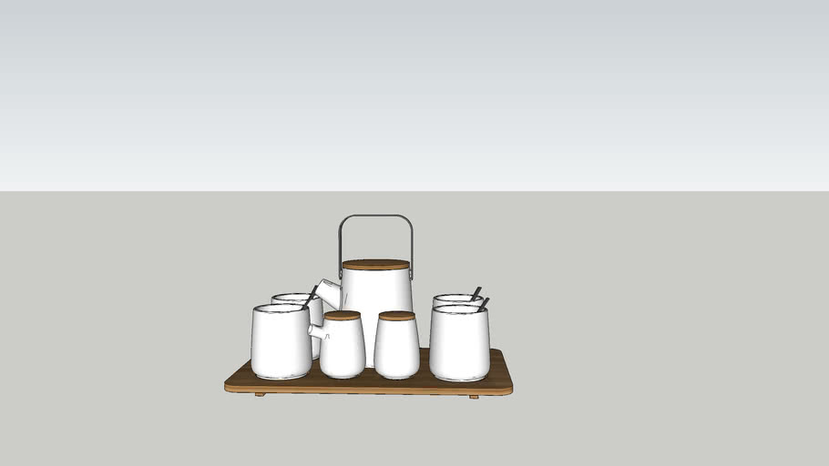 Center tablepiece | 3D Warehouse