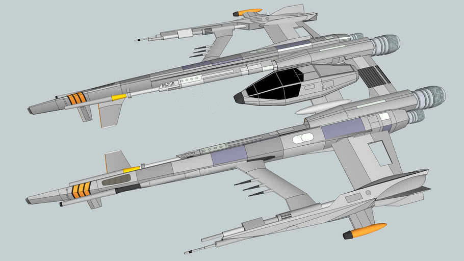 De-207 Mk 2 Demon Assault Fighter | 3D Warehouse