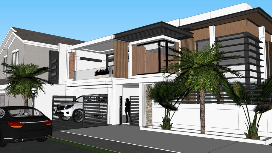 Modern Residential House | 3D Warehouse