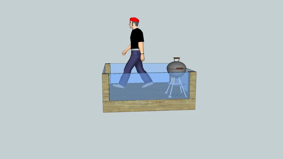 Small partly raft | 3D Warehouse