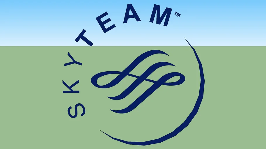 SkyTeam Logo | 3D Warehouse