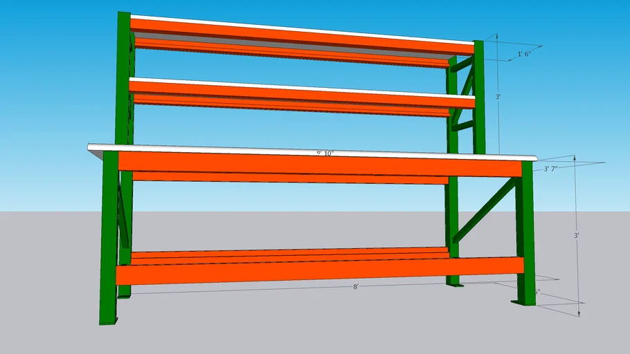 Racking Table | 3D Warehouse