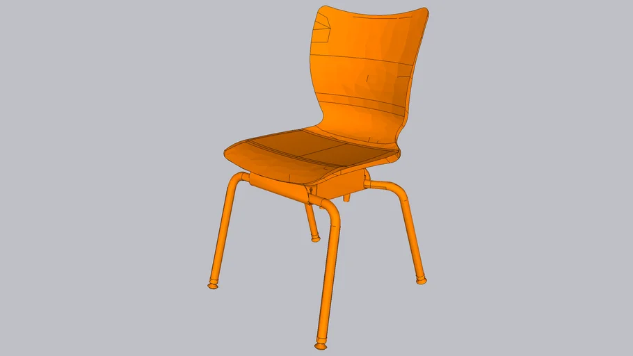 18'' Groove Noodle Chair Smith Systems 3D Warehouse