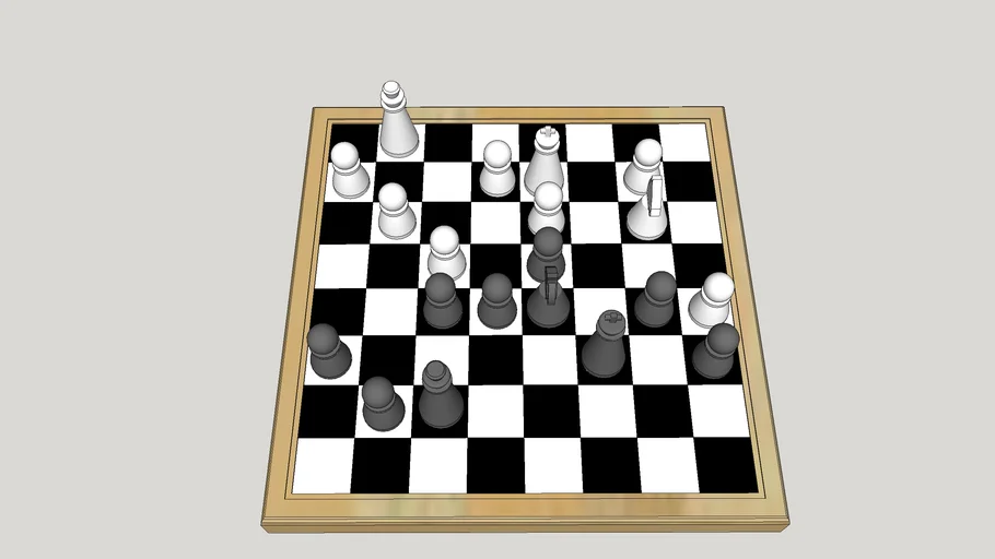 Chess - Tactical reasons | 3D Warehouse