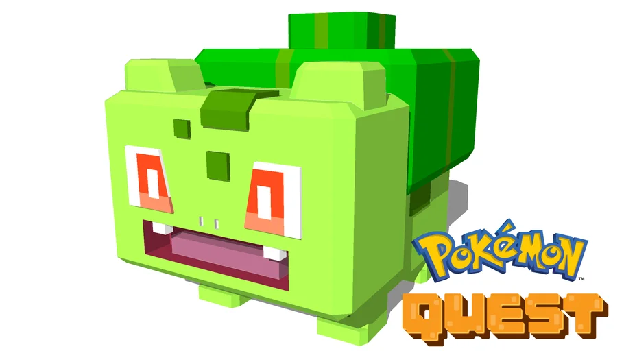 Bulbasaur Pokemon quest 3D Warehouse