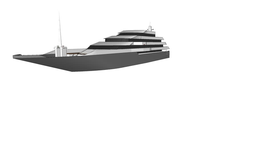 custom 60 meter mega yacht