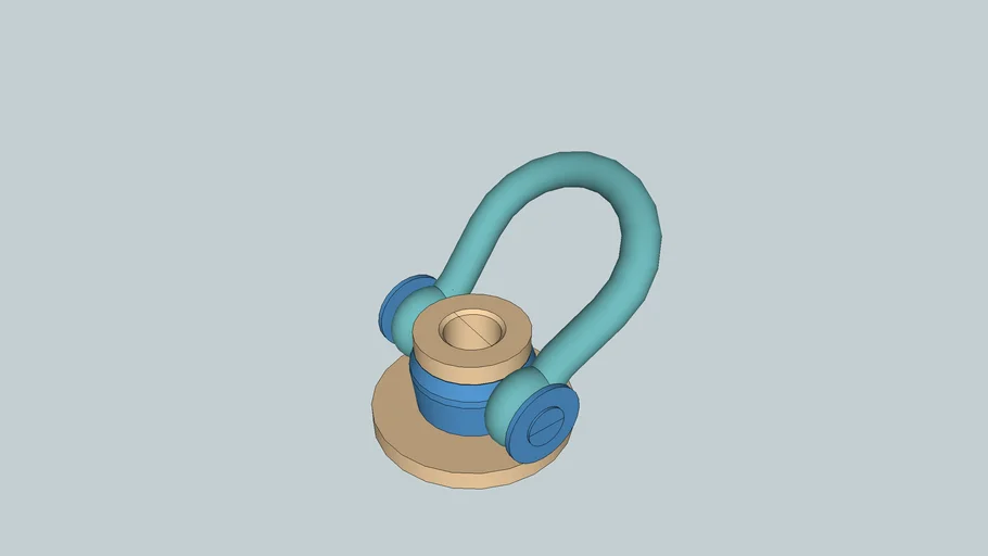 T26 Double Swivel Lifting Plate 3D Warehouse