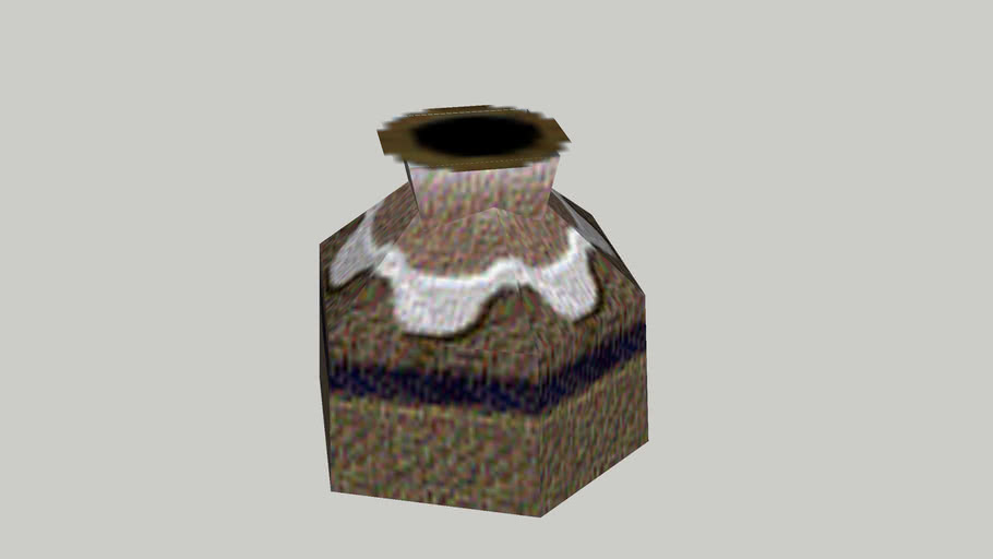 The Legend of Zelda Ocarina of Time Pot 3D Warehouse