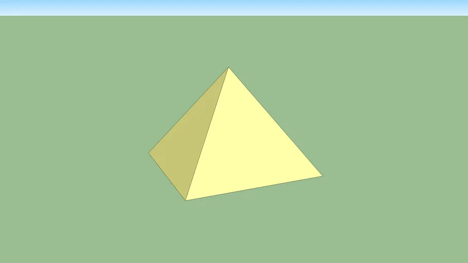 Pirámide | 3D Warehouse