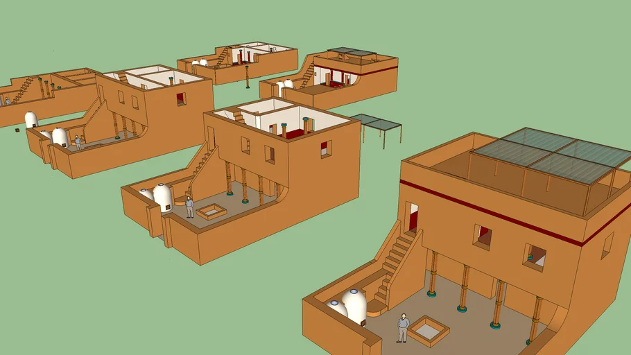 Semejanza conveniencia educación casa egipcia antigua campesina | 3D Warehouse